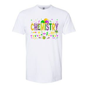 Funny Chemistry Lover Mardi Gras Carnival Party Gift Softstyle CVC T-Shirt