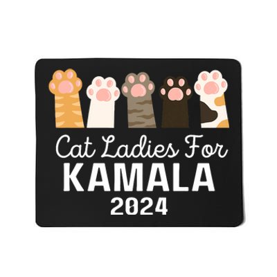 Funny Cat Ladies For Kamala Childless Cat Ladies 2024 Mousepad