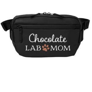 Funny Chocolate Lab Mom Women Labrador Retriever Mama Crossbody Pack