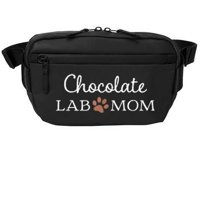 Funny Chocolate Lab Mom Women Labrador Retriever Mama Crossbody Pack