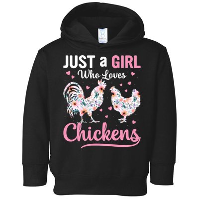 Funny Chicken Lover Hen Love Cute Toddler Hoodie