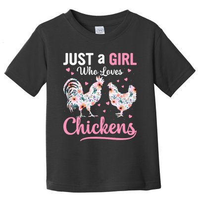 Funny Chicken Lover Hen Love Cute Toddler T-Shirt