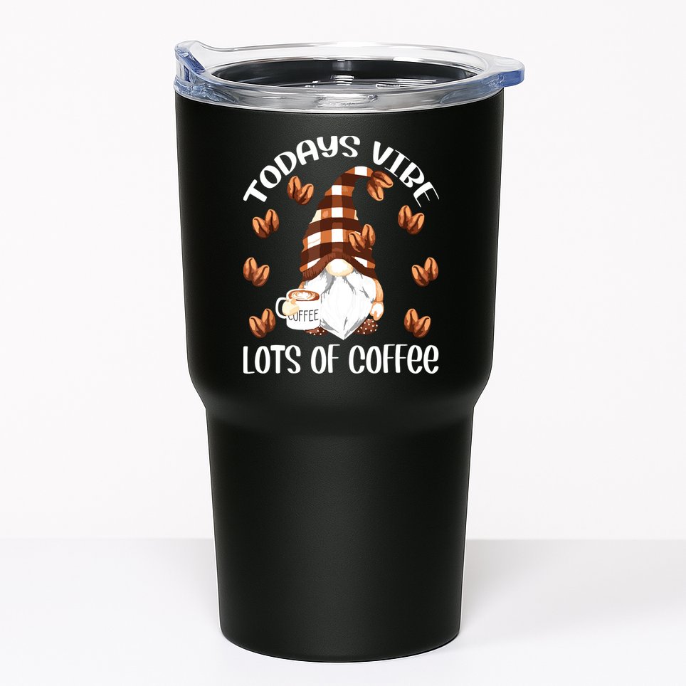 Funny Coffee Lover Quote For Women Who Loves Coffee Gnomes Tumbler