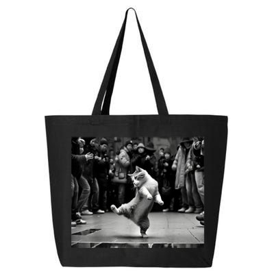 Funny Cat Lover Dancing Cat, Cat Dance Kitten Lover Gift 25L Jumbo Tote