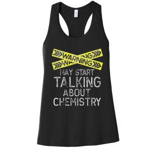 Funny Chemistry Lover Gifts Chemistry Women's Racerback Tank