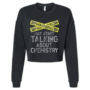 Funny Chemistry Lover Gifts Chemistry Cropped Pullover Crew