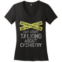 Funny Chemistry Lover Gifts Chemistry Women's V-Neck T-Shirt