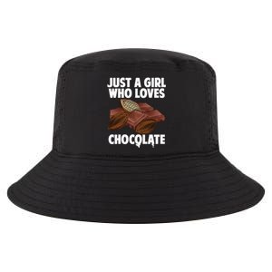 Funny Chocolate Lover Art For Women Girls Love Chocolate Cool Comfort Performance Bucket Hat