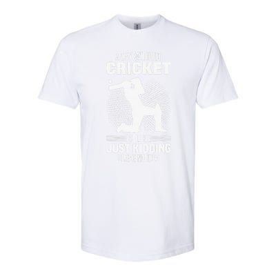 Funny Cricket Lover A Day Without Cricket Softstyle CVC T-Shirt