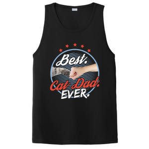 Funny Cat Lover Gift Best Cat Dad Ever Gift PosiCharge Competitor Tank