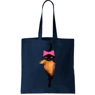 Funny Cat Ladies And Cat Guy Tote Bag