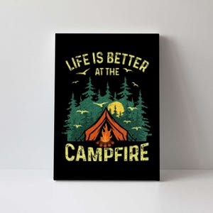 Funny Camping Lover Design Camping Vacationist Canvas