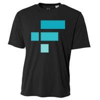 FTX Classic Logo Crypto Cryptocurrency FTT Coin Cooling Performance Crew T-Shirt