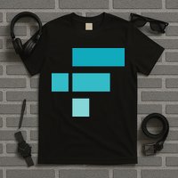 FTX Classic Logo Crypto Cryptocurrency FTT Coin T-Shirt