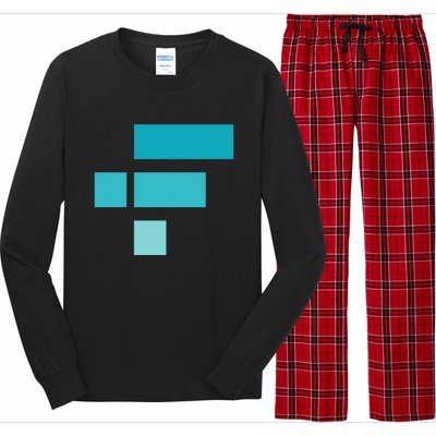 FTX Classic Logo Crypto Cryptocurrency FTT Coin Long Sleeve Pajama Set