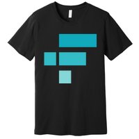 FTX Classic Logo Crypto Cryptocurrency FTT Coin Premium T-Shirt