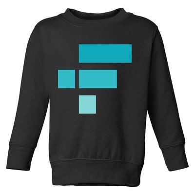 FTX Classic Logo Crypto Cryptocurrency FTT Coin Toddler Sweatshirt