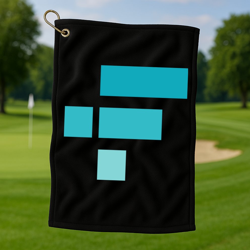 FTX Classic Logo Crypto Cryptocurrency FTT Coin Golf Towel