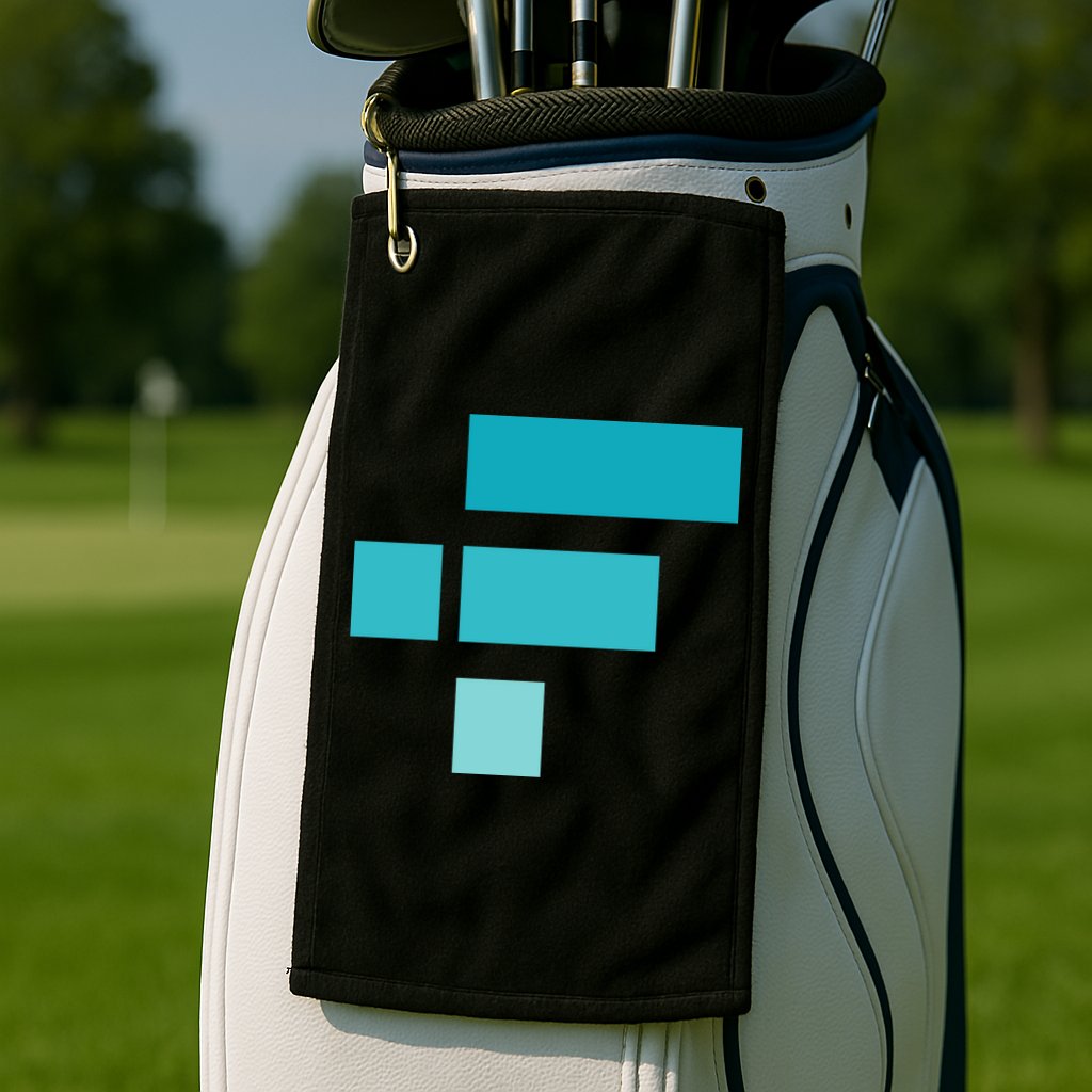 FTX Classic Logo Crypto Cryptocurrency FTT Coin Golf Towel