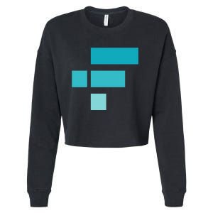 FTX Classic Logo Crypto Cryptocurrency FTT Coin Cropped Pullover Crew