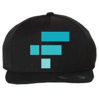 FTX Classic Logo Crypto Cryptocurrency FTT Coin Wool Snapback Cap