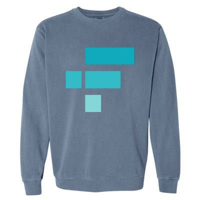 FTX Classic Logo Crypto Cryptocurrency FTT Coin Garment-Dyed Sweatshirt