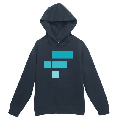 FTX Classic Logo Crypto Cryptocurrency FTT Coin Urban Pullover Hoodie