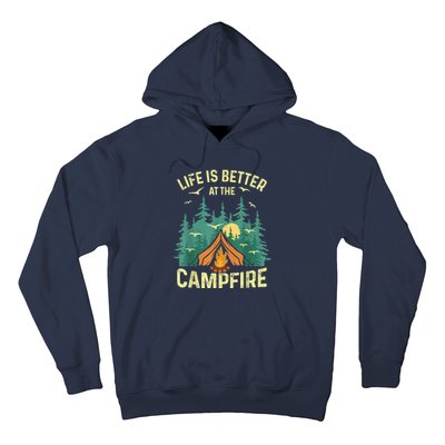 Funny Camping Lover Design For Men Women Camping Vacationist Hoodie