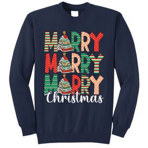 Funny Christmas Librarian Books Xmas Tree Love Reading Books Tall Sweatshirt