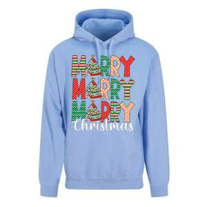 Funny Christmas Librarian Books Xmas Tree Love Reading Books Unisex Surf Hoodie