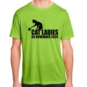 Funny Cat Ladies Adult ChromaSoft Performance T-Shirt