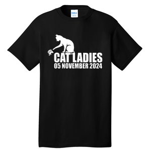 Funny Cat Ladies Tall T-Shirt