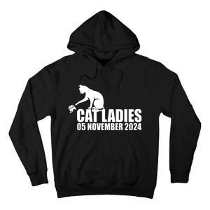 Funny Cat Ladies Tall Hoodie