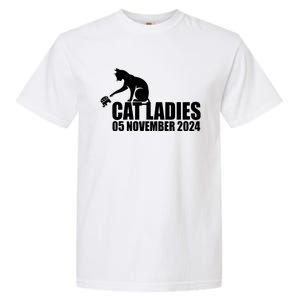 Funny Cat Ladies Garment-Dyed Heavyweight T-Shirt