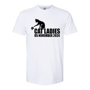 Funny Cat Ladies Softstyle CVC T-Shirt