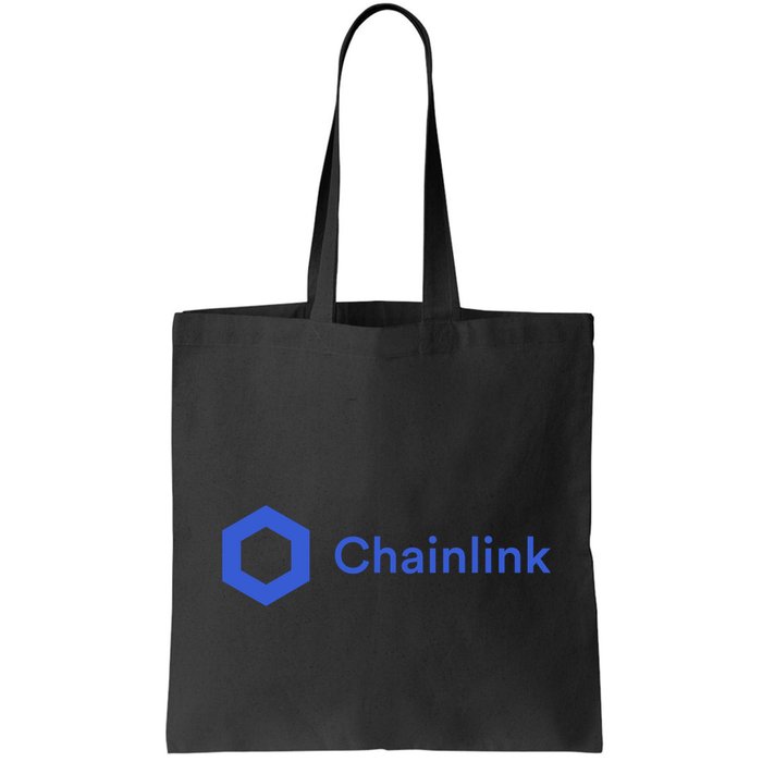 Funny Chainlink LINK Funny Chainlink Crypto Chainlink Blue Chainlink Merch Bag