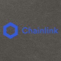 Funny Chainlink LINK Funny Chainlink Crypto Chainlink Blue Chainlink Merch Cotton Canvas Backpack