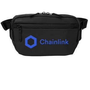 Funny Chainlink LINK Funny Chainlink Crypto Chainlink Blue Chainlink Merch Crossbody Pack