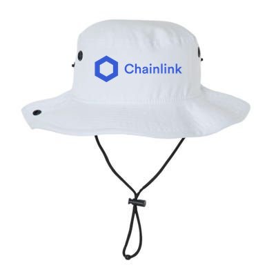 Funny Chainlink LINK Funny Chainlink Crypto Chainlink Blue Chainlink Merch Bucket Hat