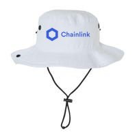 Funny Chainlink LINK Funny Chainlink Crypto Chainlink Blue Chainlink Merch Bucket Hat
