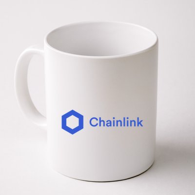 Funny Chainlink LINK Funny Chainlink Crypto Chainlink Blue Chainlink Merch Mug
