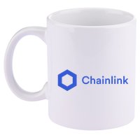 Funny Chainlink LINK Funny Chainlink Crypto Chainlink Blue Chainlink Merch 11oz C Handle Ceramic Mug