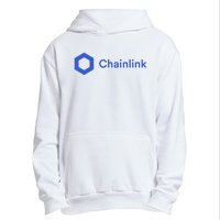 Funny Chainlink LINK Funny Chainlink Crypto Chainlink Blue Chainlink Merch Urban Pullover Hoodie