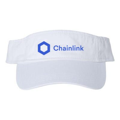 Funny Chainlink LINK Funny Chainlink Crypto Chainlink Blue Chainlink Merch Visor
