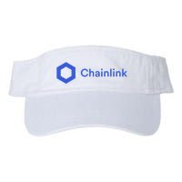 Funny Chainlink LINK Funny Chainlink Crypto Chainlink Blue Chainlink Merch Visor