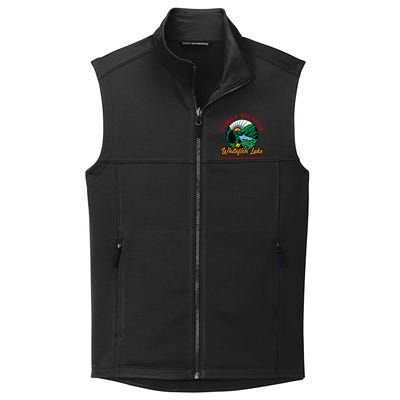 Fishing Camping Lake Family Vacation Whitefish Lake Cute Gift Collective Smooth Fleece Vest