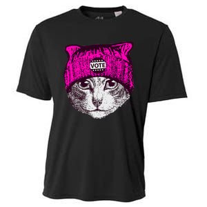 Funny Cat Ladies 2024 Rights Equal Rights Teens Cooling Performance Crew T-Shirt