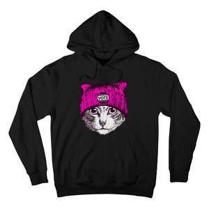 Funny Cat Ladies 2024 Rights Equal Rights Teens Hoodie