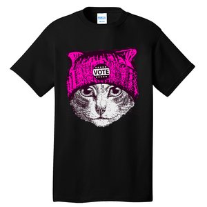 Funny Cat Ladies 2024 Rights Equal Rights Teens Tall T-Shirt