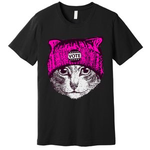 Funny Cat Ladies 2024 Rights Equal Rights Teens Premium T-Shirt